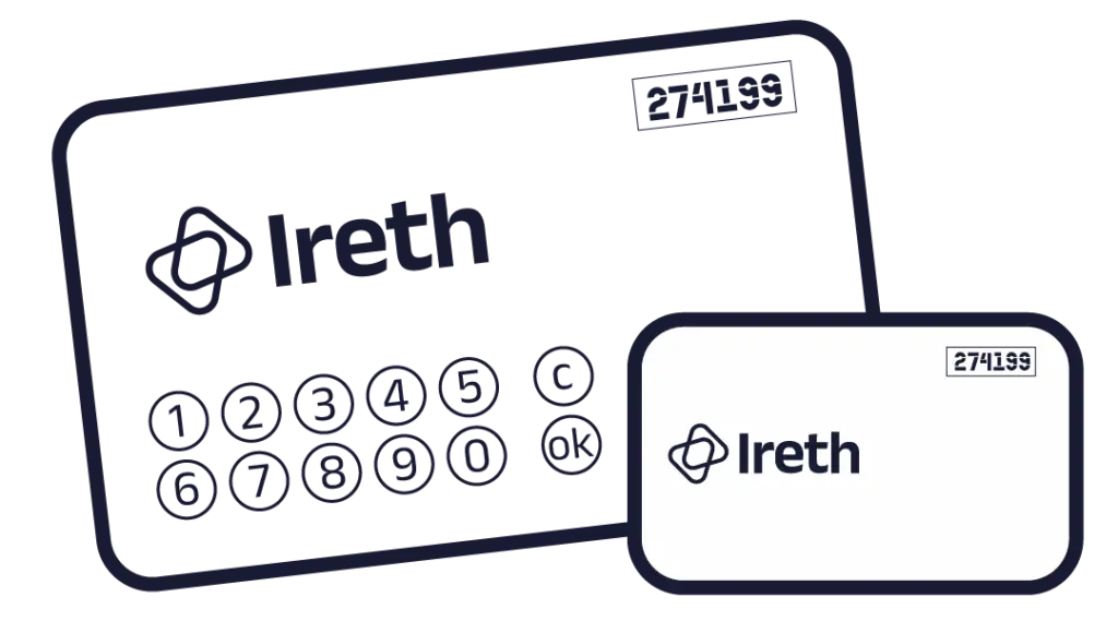 token iap800 ireth D800
