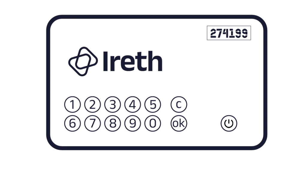 token iap800 ireth D800