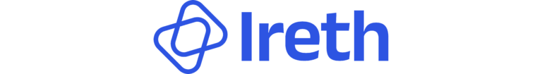 logo ireth blu