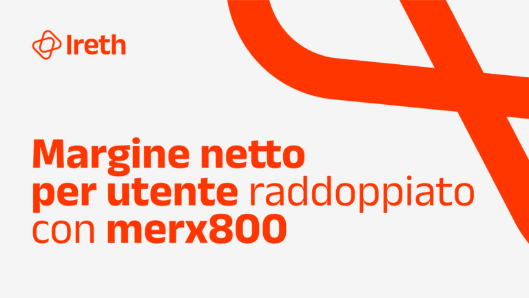 margine netto raddoppiato con merx800