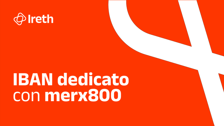 IBAN dedicato con merx800