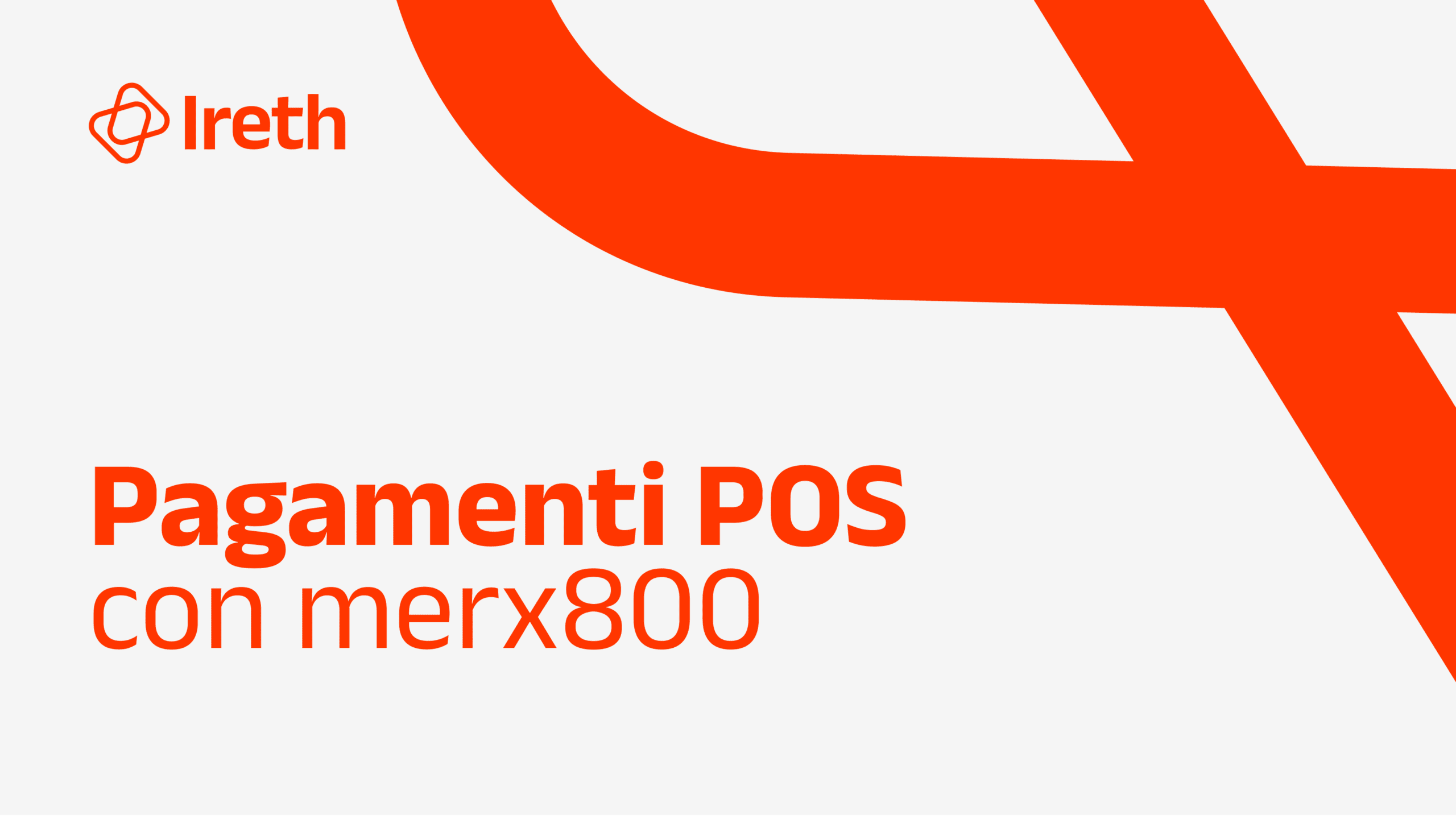 Pagamenti POS con merx800